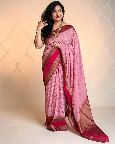 Banarasi Khadi Georgette (Premium, Neem Jari Bentex)