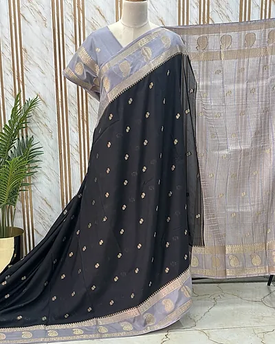 Semi Mysore Crepe (Mango Motifs Bentex)