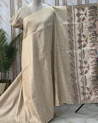 Premium Pashmina Saree (Dori Theme)