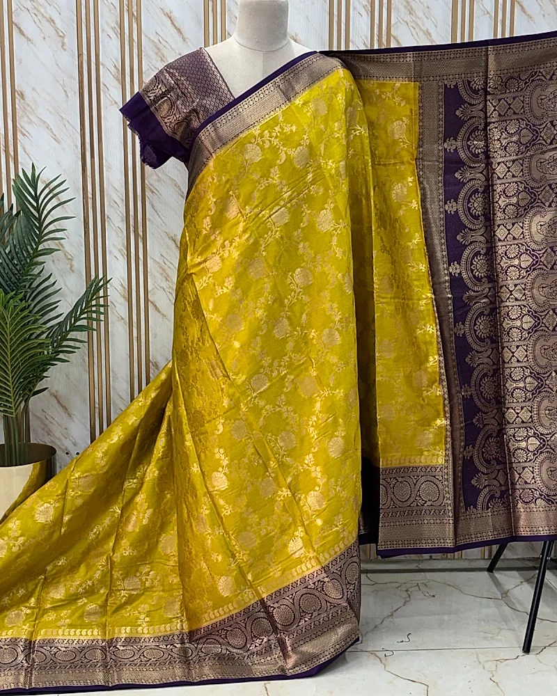 Georgette Saree (Jal, Rich Pallu) -