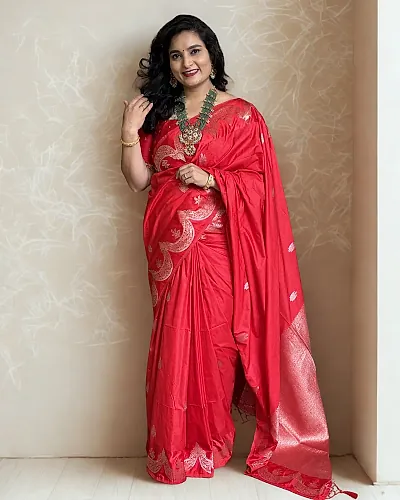 Dola Saree (Satin and Scallop Zari Border)
