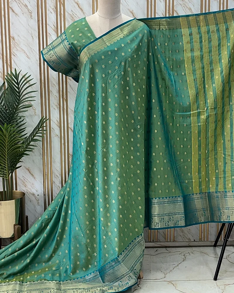Semi Tussar (Small Temple Border) -