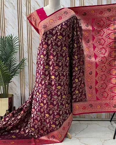 Banarasi Dola (Leaf Jaal and Meena)