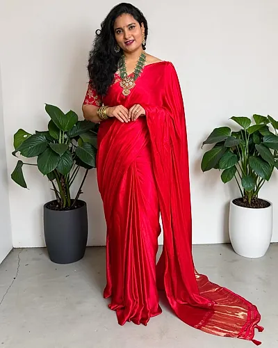 Pure Modal Silk (Crushed Pallu)